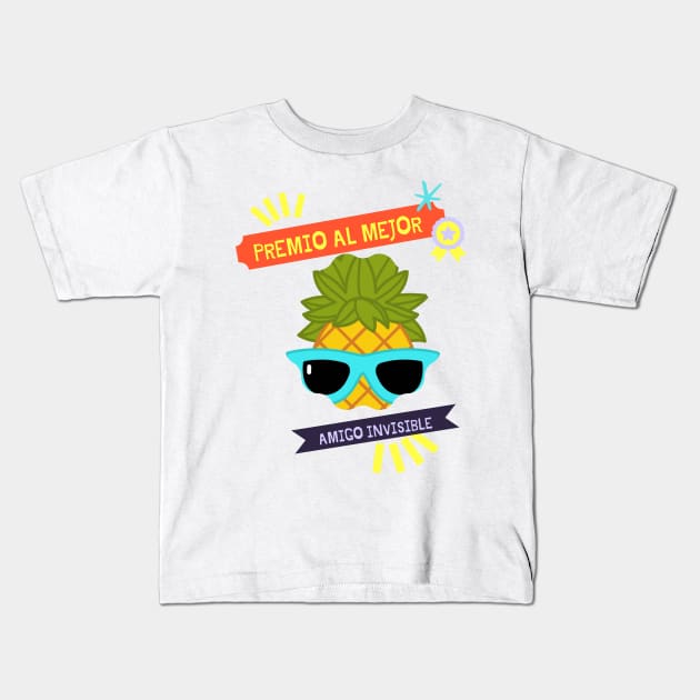 Secret Santa Award Kids T-Shirt by sanaca